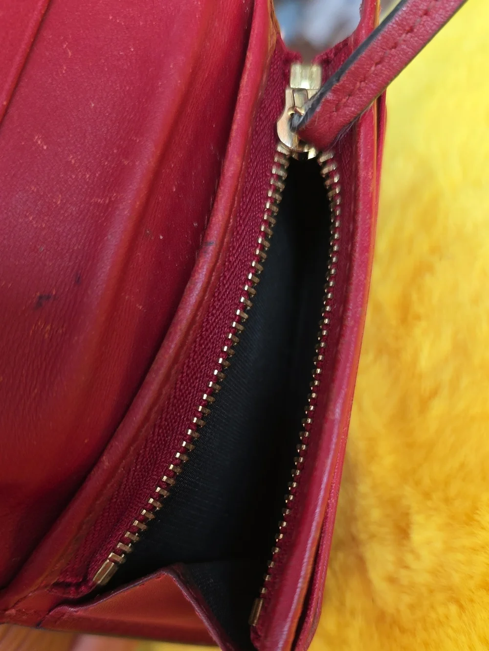 Gucci Beige GG Canvas Wallet with Red Heart and Green Snake Embroidery